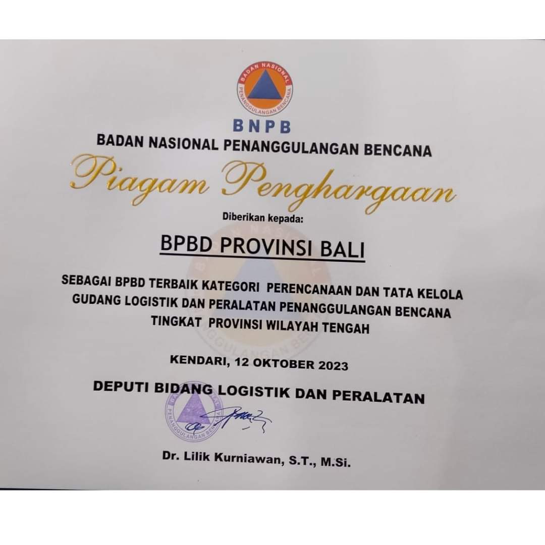 bpbd-bali-raih-3-penghargaan-nasional-pada-peringatan-bulan-prb-2023