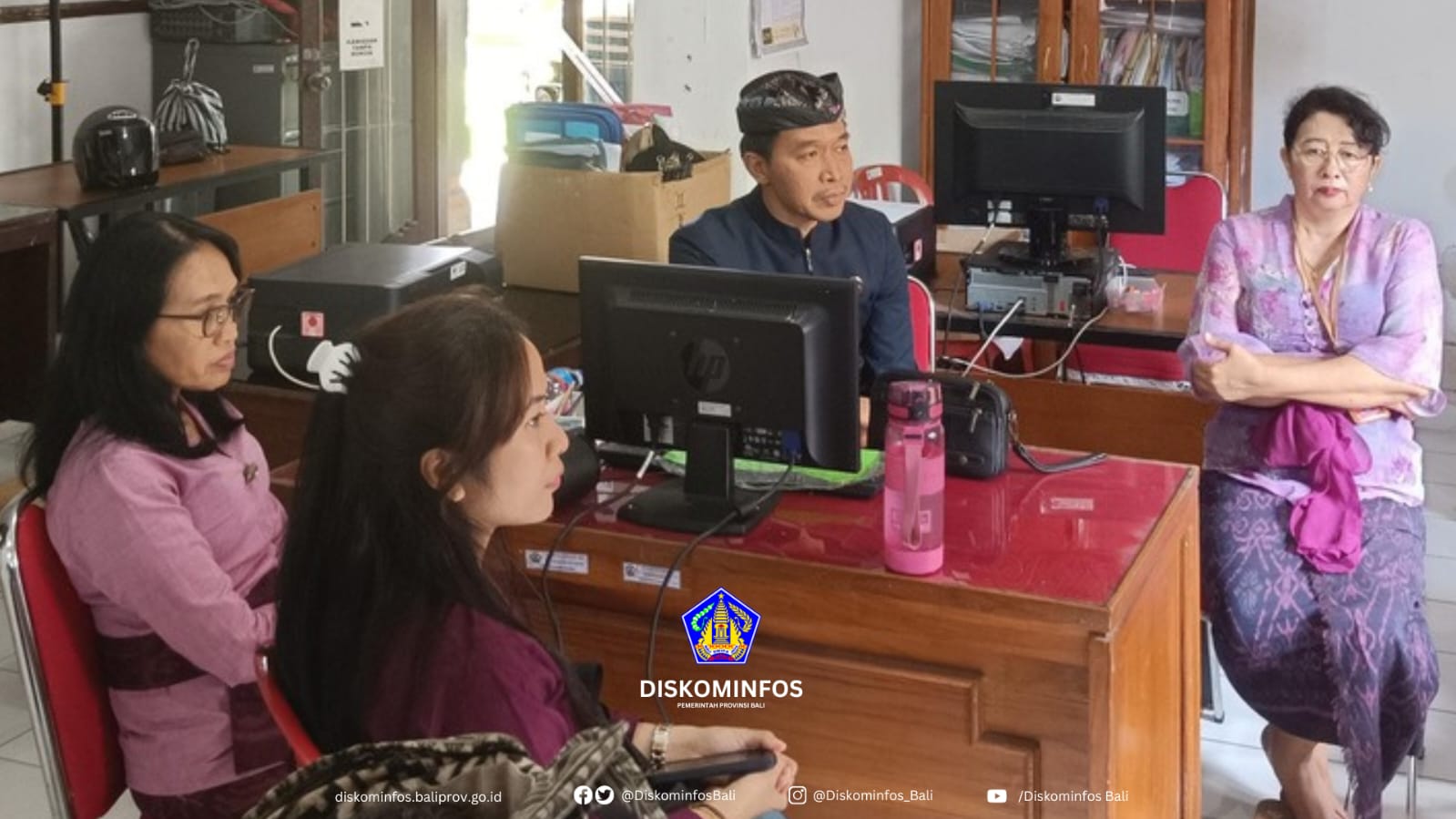 diskominfos-bali-sambangi-bangli-matangkan-persiapan-forum-walidata-2025