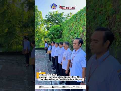 Diskominfos Bali Laksanakan Upacara Bendera Hari Kebangkitan Nasional ke-118